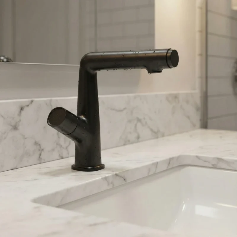 Carysil Kitchen Faucet Matte Black ALA01514 Hot & Cold Mixer Tap