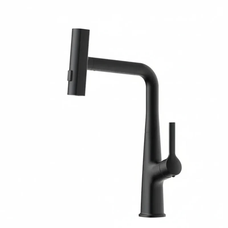 CARYSIL Deck Mounted Single Lever Kitchen Faucet
