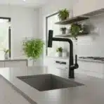 CARYSIL Deck Mounted Single Lever Kitchen Faucet