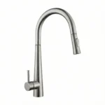 Carysil Kitchen Faucet Inox 100 Matte With Pull-Out Sprayer