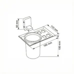 HB Lino Stainless Steel Tumbler Holder