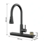 CARYSIL Kitchen Faucet Dual Function Mixer Tap