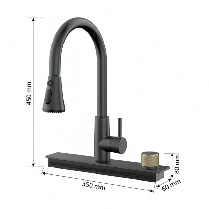 CARYSIL Kitchen Faucet Dual Function Mixer Tap