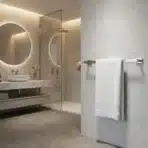 HB Towel Rod Zed Silver Finish for bathroom Stainless Steel