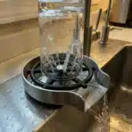 Carysil Glass Rinser Kitchen Sink Attachment Stained Finish