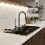 Carysil Glass Rinser Kitchen Sink Attachment Stained Finish