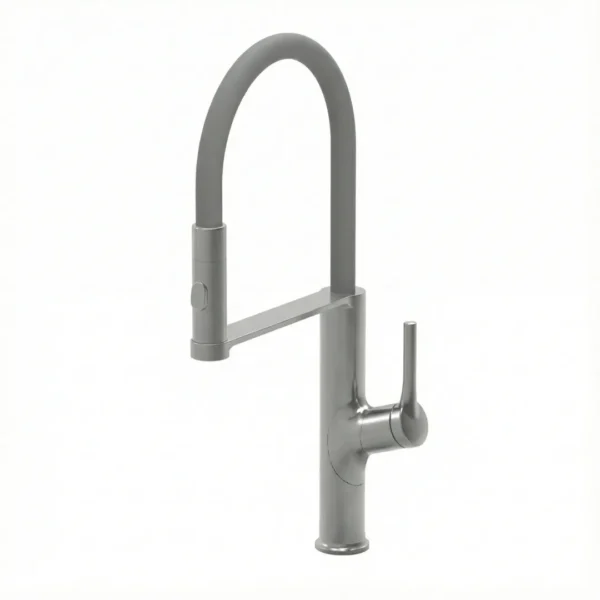 Carysil Premium Grey Kitchen Faucet Easy Hot & Cold Control