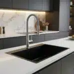 Carysil Premium Grey Kitchen Faucet Easy Hot & Cold Control