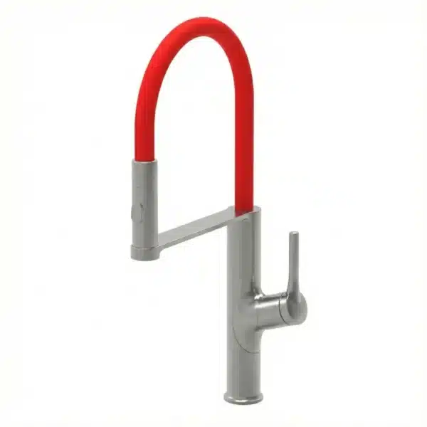 Carysil Red Kitchen Faucet: Stylish Hot Cold Ala1511