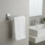 HB Kubix Napkin Ring for a Modern Bathroom