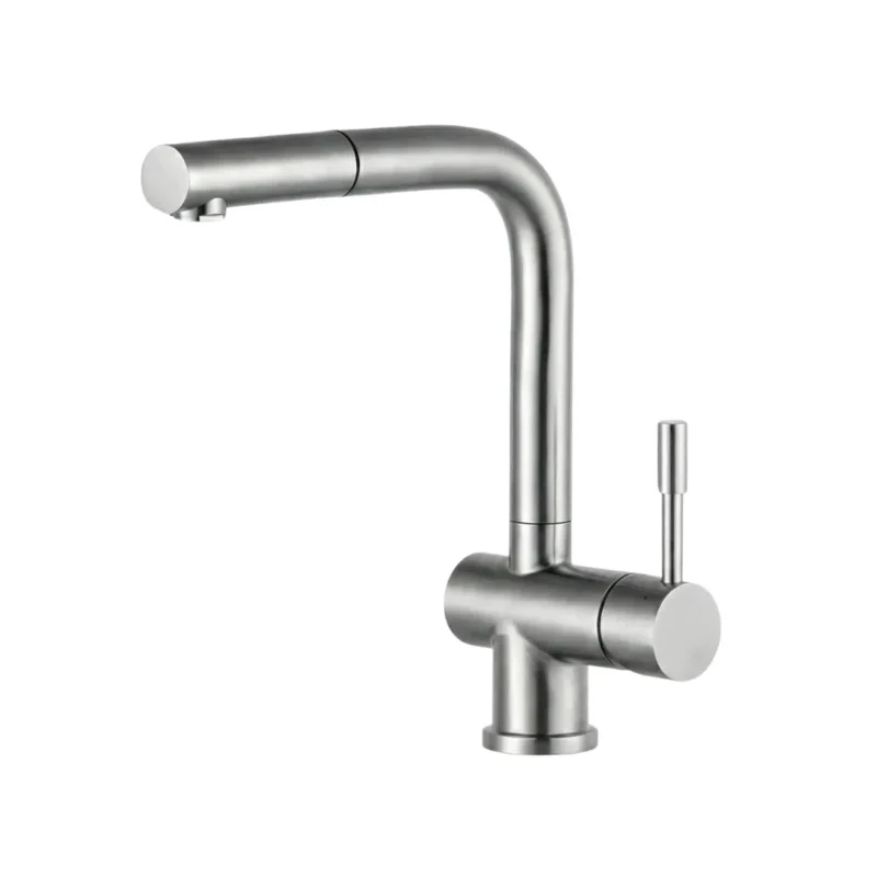 Carysil Kitchen Faucet ASL2202 Matte with Pull-Out Sprayer