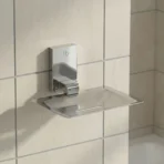 Stylish Stainless Steel Soap Dish for Bathroom