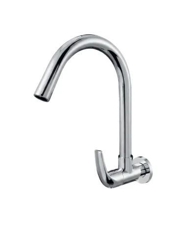 Carysil Wall-Mounted Kitchen Faucet WMF-01 Chrome Finish