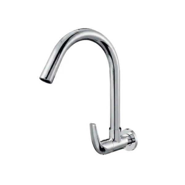 Carysil Wall-Mounted Kitchen Faucet WMF-01 Chrome Finish