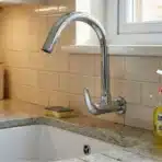 Carysil Wall-Mounted Kitchen Faucet WMF-01 Chrome Finish