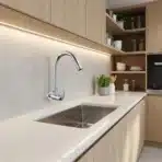 Carysil Wall-Mounted Kitchen Faucet WMF-01 Chrome Finish