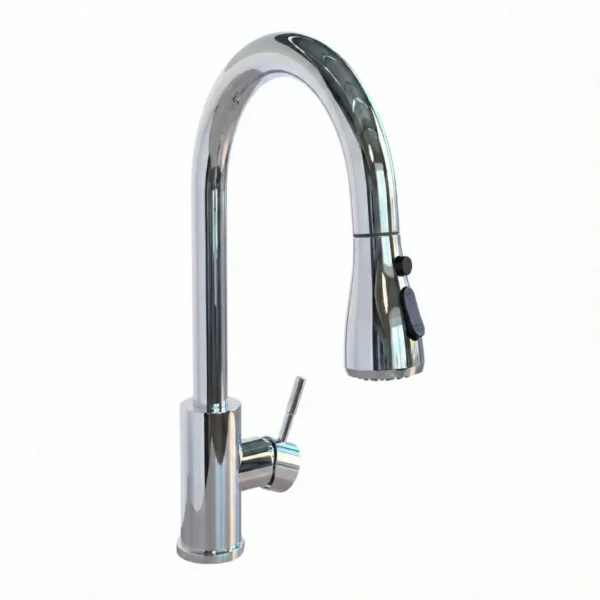 Carysil Kitchen Faucet Maximus Chrome with Pull-Down Sprayer