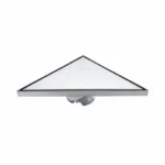 VISTA Modern Triangular Floor Drainer for Bathroom Corners