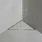 VISTA Modern Triangular Floor Drainer for Bathroom Corners