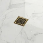 Vista floor drain covers square stainless steel