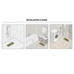 VISTA Brass Floor Drainer For Bathroom
