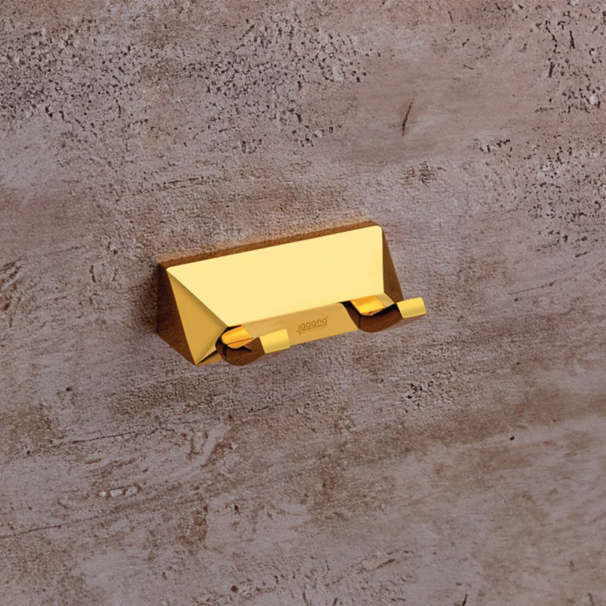 Aagna U-VA Robe Hook Gold For Bathroom