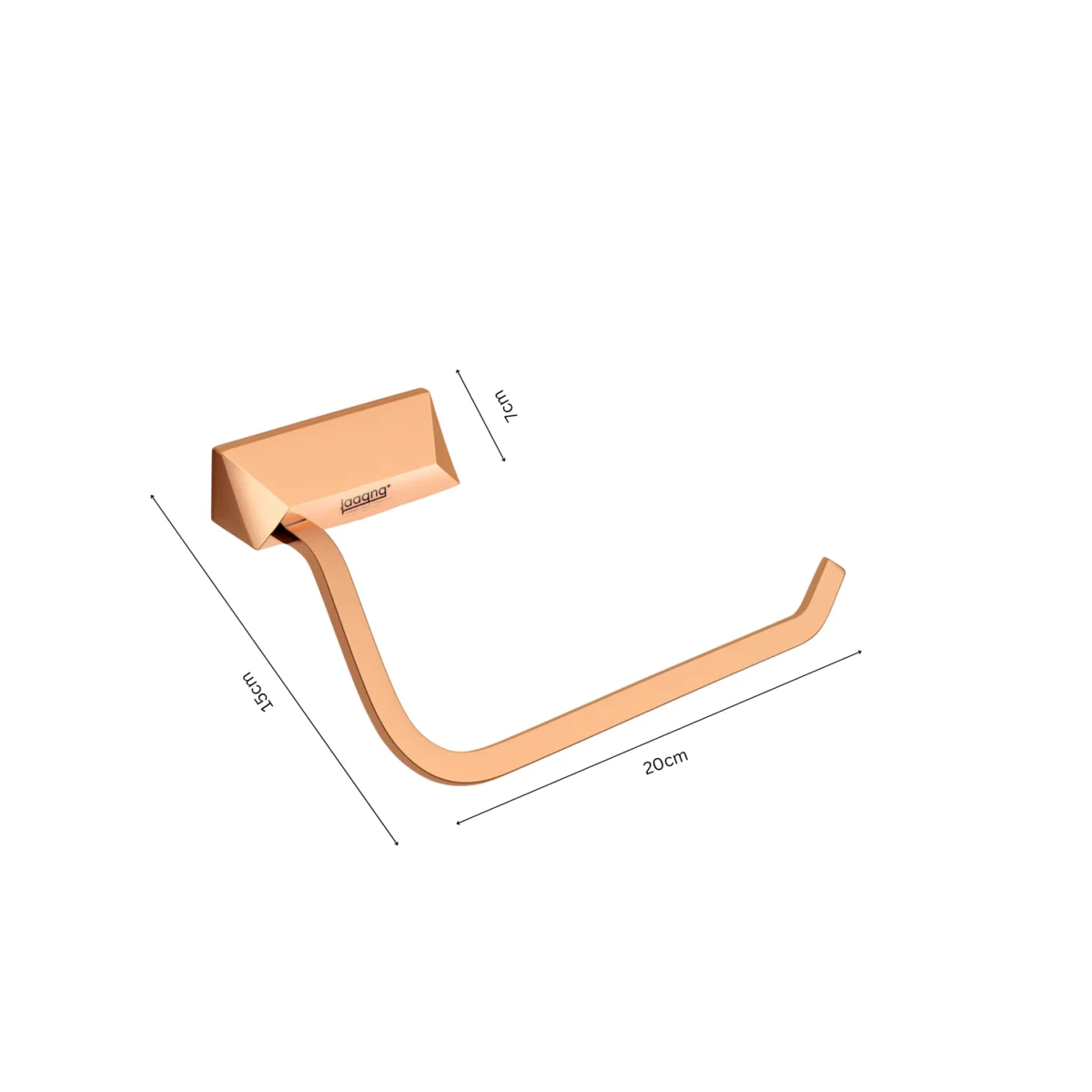 Aagna U-VA Rose Gold Napkin Ring For Bathroom