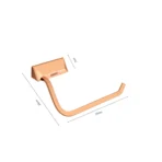 Aagna U-VA Rose Gold Napkin Ring For Bathroom