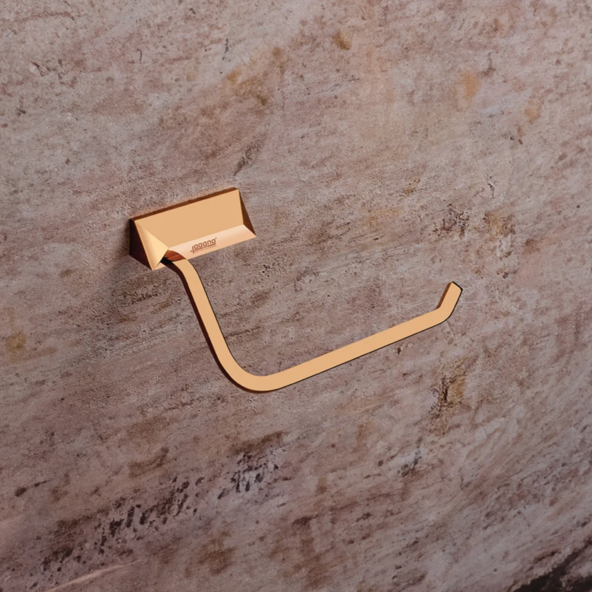 Aagna U-VA Rose Gold Napkin Ring For Bathroom