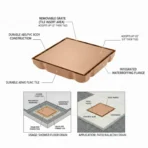 VISTA Floor Drain: Modern Touch for Bathrooms