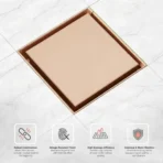 VISTA Floor Drain: Modern Touch for Bathrooms