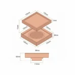 VISTA Floor Drain: Modern Touch for Bathrooms