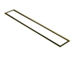 Vista Modern Gold Linear Floor Drain for Bathrooms
