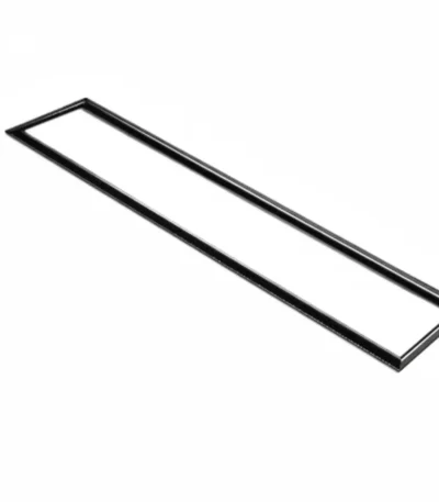 Vista Linear Shower Drain: Modern Matte Black