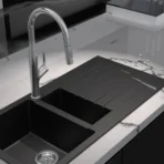 CARYSIL ALA Chrome Kitchen Faucet with Pull-Out Sprayer