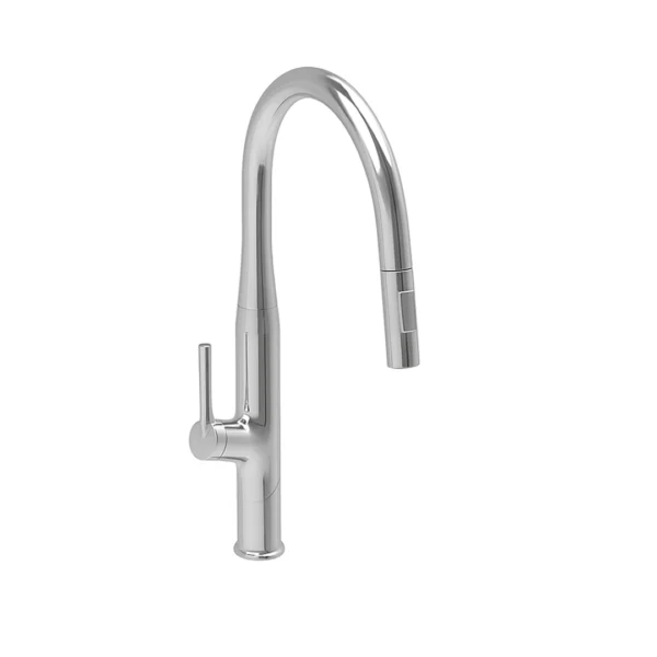 CARYSIL ALA Chrome Kitchen Faucet with Pull-Out Sprayer