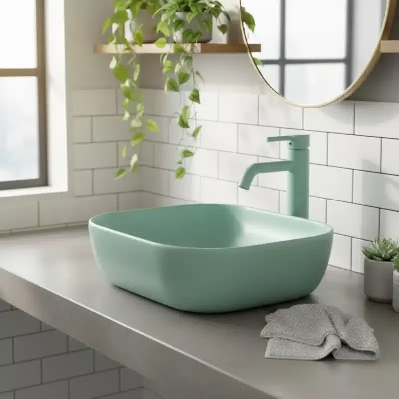 Brizzio Decorative Art Wall Hung Toilet and Basin Combo