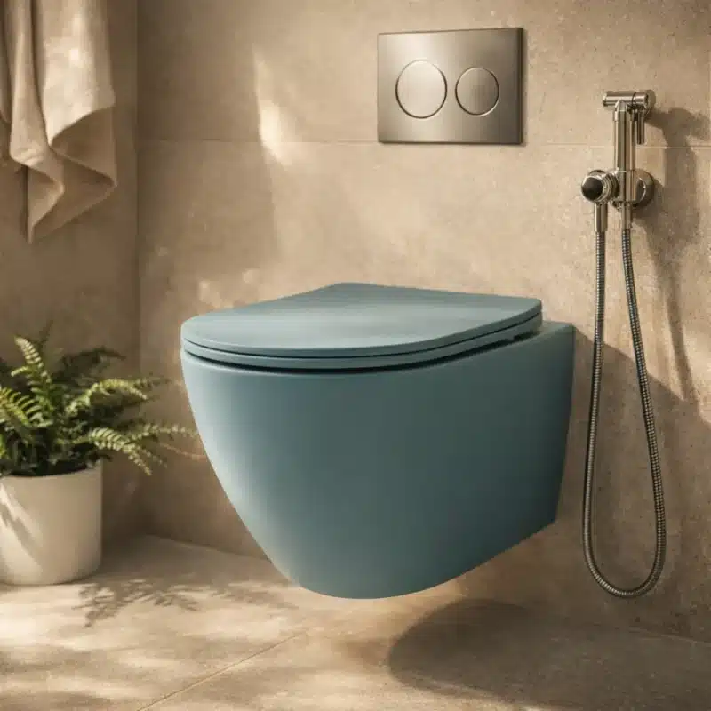 Modern Brizzio Wall Hung Toilet Basin Combo
